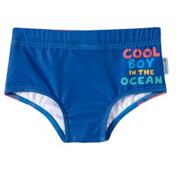 Sunga Kids UV50+ Azul Cool Boy In The Ocean - Tip ... - Ia Ou