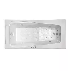 Banheira Square 151x81x52CM 1 pessoa 253L Axell - ... - Ideale em Casa