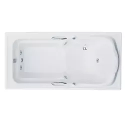 Banheira Confort 160x90x48CM 1 pessoa 205L Axell -... - Ideale em Casa