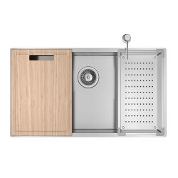 Cuba de Cozinha Deca Suprema Inox 75x40cm com Aces... - Ideale em Casa