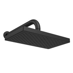 Chuveiro Deca De Parede Quadrado Flex Black Matte ... - Ideale em Casa