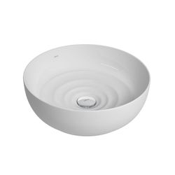 Cuba de Apoio Deca Redonda 40cm Gota Branco L.1204... - Ideale em Casa