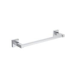 Porta Toalha Deca Barra 30cm Quadratta Cromado - 2... - Ideale em Casa