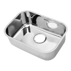 Cuba 1 Simples de Embutir 47x32x14,5cm Aço Inox Re... - Ideale em Casa