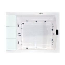 Banheira Concept Tub para 3 Pessoas 194x151x74CM 6... - Ideale em Casa