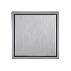 Ralo 15x15cm Quattro Vistta de Inox Escovado Mozai... - Ideale em Casa