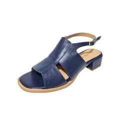 sandália couro marinho - 723 marinho - Ide by Ide