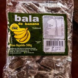 BALA DE BANANA CHIC COM AÇÚCAR - IGUARIAS DA CANASTRA