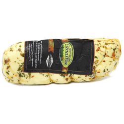 QUEIJO TRANÇA BRANCA TEMPERADA COM TOMATE SECO - IGUARIAS DA CANASTRA