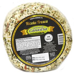 RICOTA FRESCA CONDIMENTADA - IGUARIAS DA CANASTRA