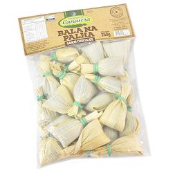 BALA NA PALHA SABOR CHOCOLATE - IGUARIAS DA CANASTRA