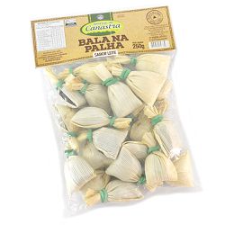 BALA NA PALHA SABOR LEITE - IGUARIAS DA CANASTRA