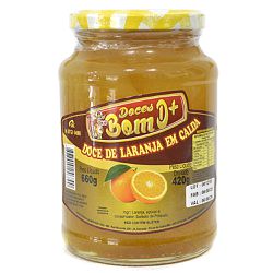 DOCE DE LARANJA EM CALDA BOM D+ - IGUARIAS DA CANASTRA