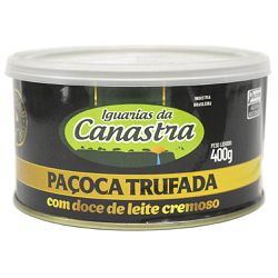 PAÇOCA TRUFADA COM DOCE DE LEITE - IGUARIAS DA CANASTRA