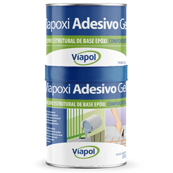 ADESIVO VIAPOXI GEL 1KG VIAPOL - Impermix | Materiais de Construção