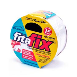 FITA FIX PARA TRICAS 5 CM X 10 M - BRICOLAR - Impermix | Materiais de Construção