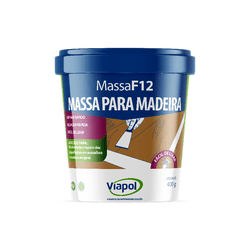 MASSA F-12 IMBUIA 400G VIAPOL - Impermix | Materiais de Construção