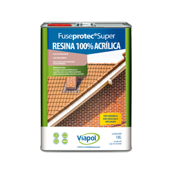 RESINA ACRILICA FUSEPROTEC FOSCO 18L - VIAPOL - Impermix | Materiais de Construção