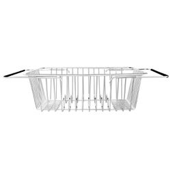 CESTO ARAMADO ESCORREDOR MULTIUSO INOX CROMADO DEB... - Impermix | Materiais de Construção