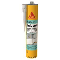 SELANTE SIKAFLEX UNIVERSAL CINZA 300ML - SIKA - Impermix | Materiais de Construção