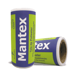 TELA POLIESTER MANTEX RESINADO 1,5M X 50M - VIAPOL - Impermix | Materiais de Construção