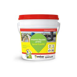 IMPERMEABILIZANTE MANTA LIQUIDA PRETA 18KG - QUARZ... - Impermix | Materiais de Construção