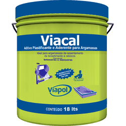 ADITIVO PLASTIFICANTE VIACAL 18L VIAPOL - Impermix | Materiais de Construção