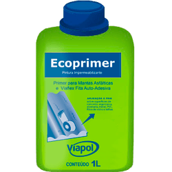 PRIMER ECOPRIMER 1L - VIAPOL - Impermix | Materiais de Construção