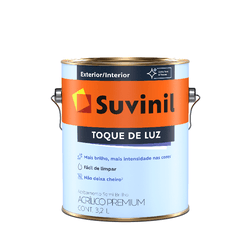 TINTA ACRÍLICA TOQUE DE LUZ SUVINIL 3,6L - Impermix | Materiais de Construção