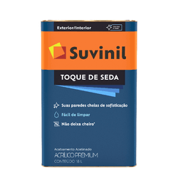 TINTA ACRÍLICA TOQUE DE SEDA SUVINIL18L - Impermix | Materiais de Construção