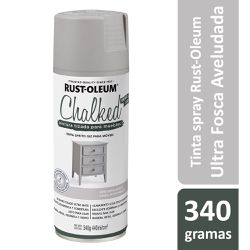 Spray Chalked Efeito Giz Cinza envelhecido 340g - Impermix | Materiais de Construção