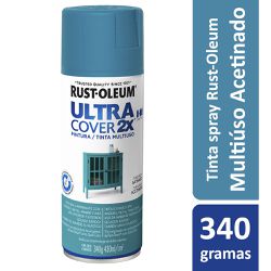 Spray Multiuso Ultra Cover Turquesa Brilhante Rust... - Impermix | Materiais de Construção