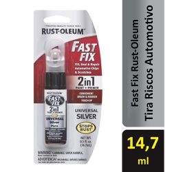 Marcador Reparo Automotivo Prata Fast Fix Rust Ole... - Impermix | Materiais de Construção