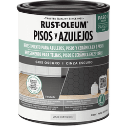 RUST OLEUM PISOS E AZULEJOS CINZA ESCURO 946ML - Impermix | Materiais de Construção