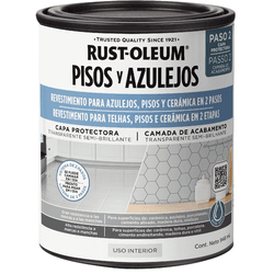 RUST OLEUM PISOS E AZULEJOS TRANSP S/BRIL 0,946L - Impermix | Materiais de Construção