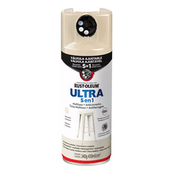 RUST OLEUM SPRAY ULTRA 5 EM 1 AMENDOA BRILHANTE - Impermix | Materiais de Construção