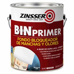 RUST OLEUM ZI ZINSSER BIN BRANCO FOSCO 3,785 L - Impermix | Materiais de Construção