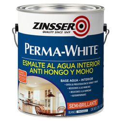 RUST OLEUM ZI ZINSSER PERMAWHITE BCO S/BRIL 3,785L - Impermix | Materiais de Construção