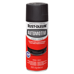 Spray Para Para-Choques Preto Fosco - Impermix | Materiais de Construção