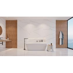 PORTINARI EP LUMINA WH POL 120X270 RET (MÁRMORE - ... - Impermix | Materiais de Construção
