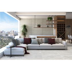 PORCELANATO ATENAS ICE ACETINADO 121X121 DAMME - Impermix | Materiais de Construção