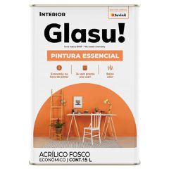 ACR GLASU PINTURA ESSENCIAL BRANCO 15LTS LATA - Impermix | Materiais de Construção