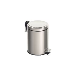 TRAMONTINA LIXEIRA AÇO INOX C/PEDAL BRASIL 5L - Impermix | Materiais de Construção