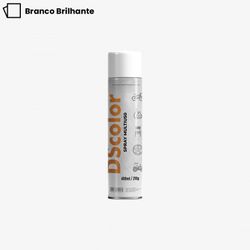 SPRAY DSCOLOR TINTA UG BRANCO BRILHANTE 400ML - Impermix | Materiais de Construção