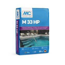 Argamassa M 33 HP - MC Bauchemie - 20KG -BRANCA / ... - ImperSelantes - Produtos Técnicos para Impermeabilização 