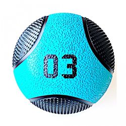 Medicine Ball 3Kg - Live Up - 79 - INFINITY LOJA