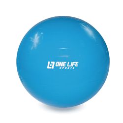 Bola Suiça Para Ginástica One Life 55 cm - Azul - ... - INFINITY LOJA