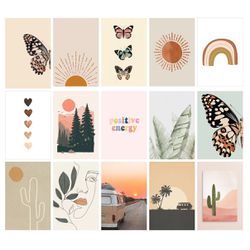 Kit 15 plaquinhas vibes em mdf - 116 - Iniciart