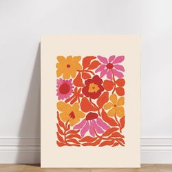 Plaquinha decorativa flores - PDFLORES01 - Iniciart