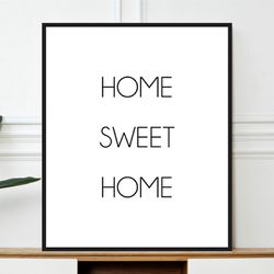 Placa decorativa home sweet home - 02 - Iniciart